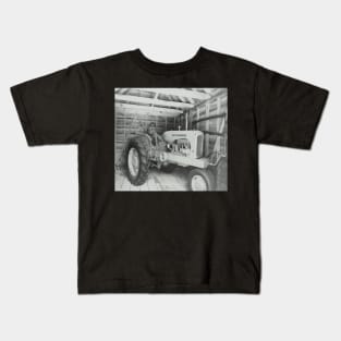 Old Farm Tractor Kids T-Shirt